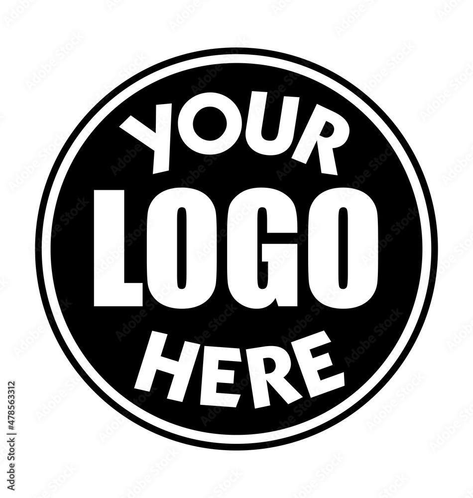 YOUR LOGO HERE – Black